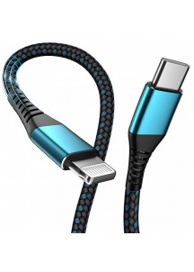 Certified 3 Pack Phone Charger 6ft (Blue)